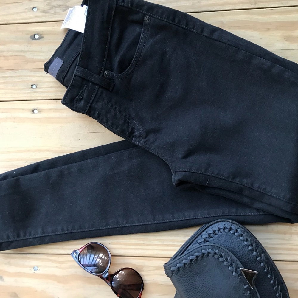 LEVIS Black skinny jeans - leggings